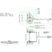 Remorque basculante PTAC 490 kg